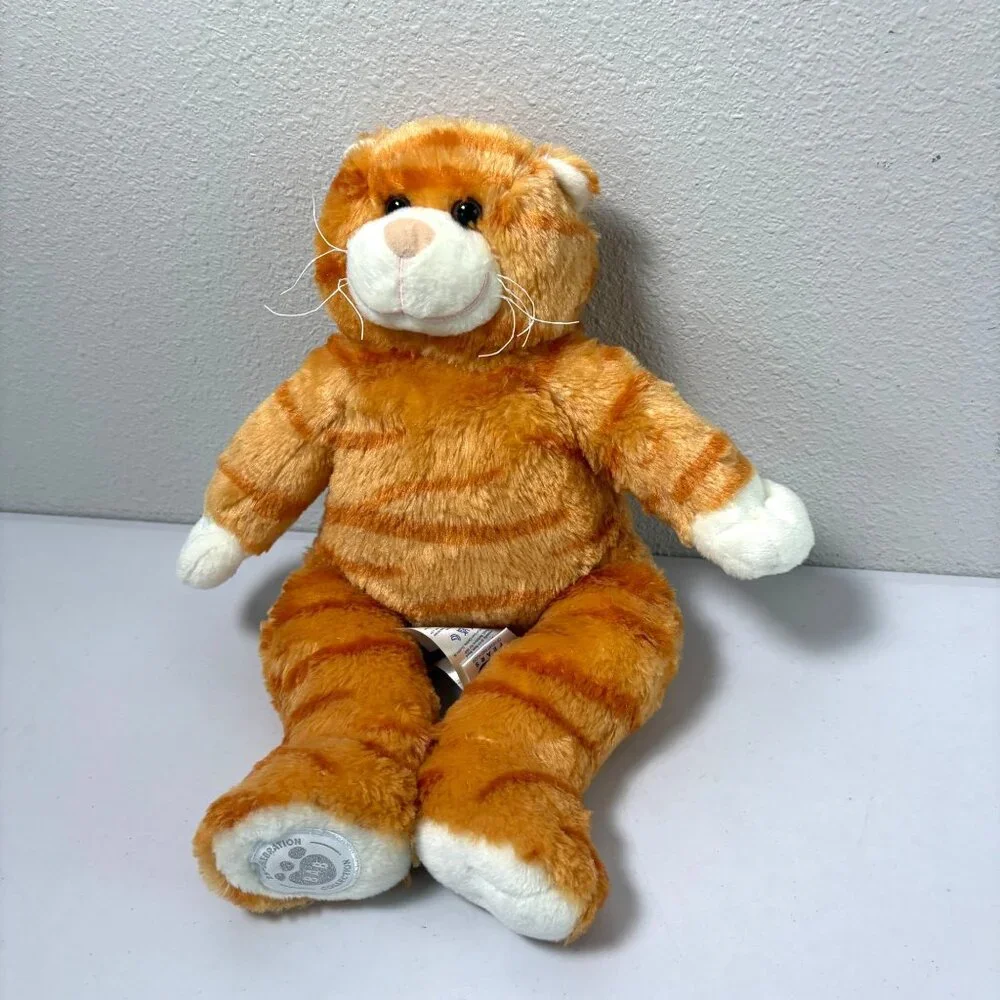 Build A Bear 1998 Floppy Kitty‎ 25th Anniversary Collection Plush Cat